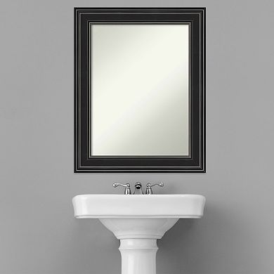 Amanti Art Ridge Bathroom Wall Mirror