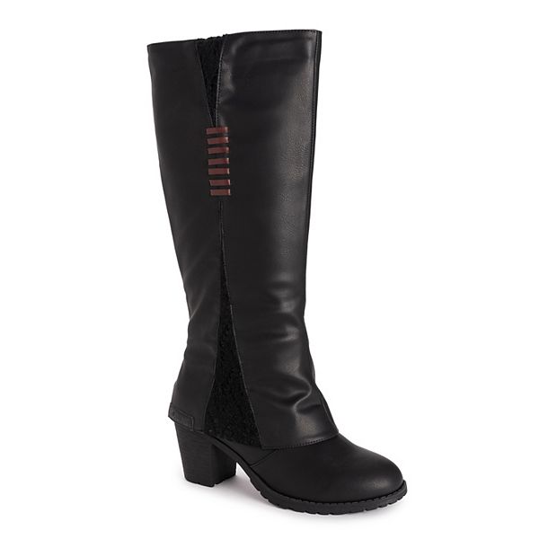 Muk luks lacy women's knee sale high boots