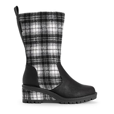 MUK LUKS Norway Floro Women's Wedge Boots