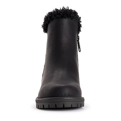 MUK LUKS Norway Halden Women's Wedge Ankle Boots