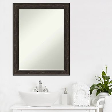 Amanti Art Shipwreck Narrow Bathroom Wall Mirror
