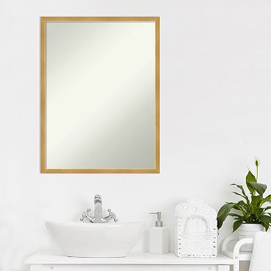 Amanti Art Svelte Bathroom Wall Mirror