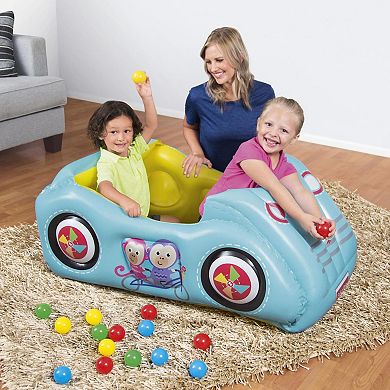 Bestway Fisher-Price 47 x 31 x 20 Inch Race Car Ball Pit