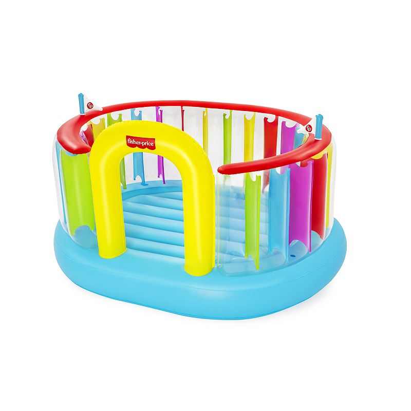 Bestway Fisher-Price Bouncetopia Bouncer with Built-in Pump, Multicolor