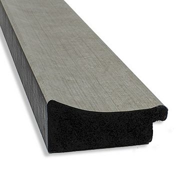 Amanti Art Waveline Silver Finish Bathroom Wall Mirror