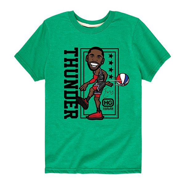 Boys 8-20 Harlem Globetrotters Thunder Graphic Tee