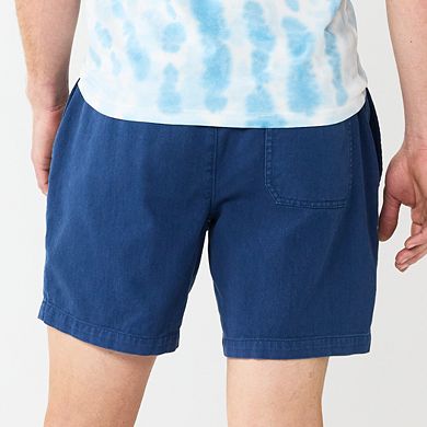 Men's Sonoma Goods For Life® 7" Everyday Textured Twill Pull-On Shorts