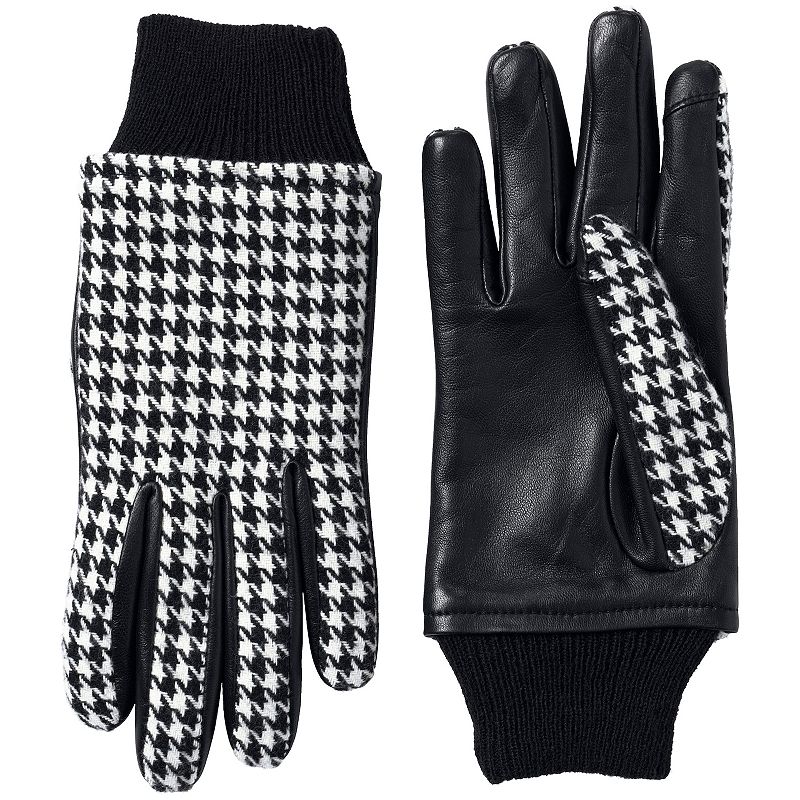 Women's isotoner Lined Water Repellent Microfiber Touchscreen Gloves