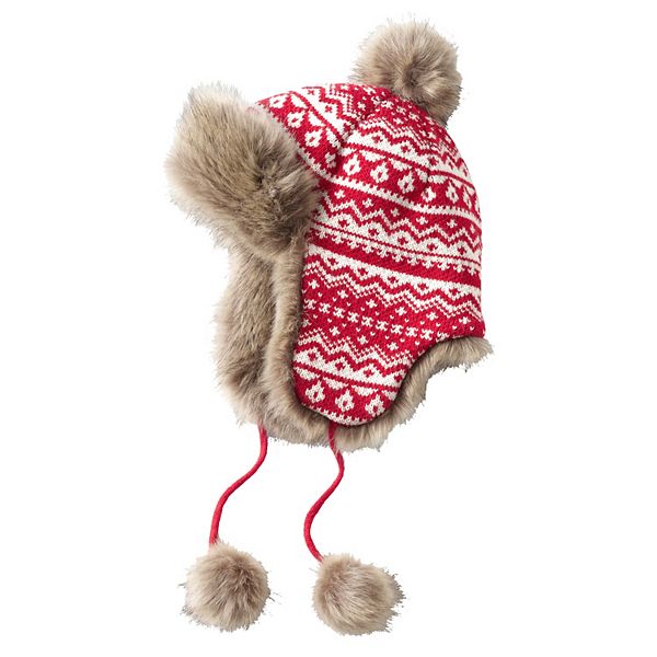 Winter Hats - Gårda Trapper Hat with Faux Fur (Camel)