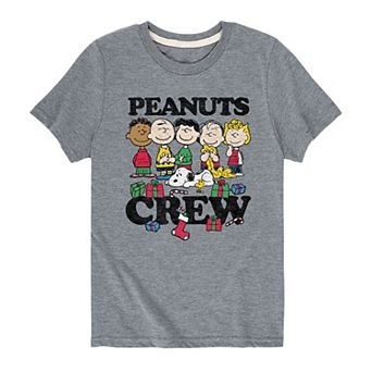 Boys 8-20 Peanuts Christmas Crew Graphic Tee