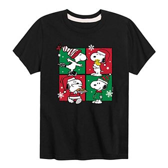 Boys 8-20 Peanuts Snoopy Christmas Graphic Tee