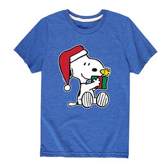 Boys 8-20 Peanuts Snoopy Woodstock Gift Graphic Tee