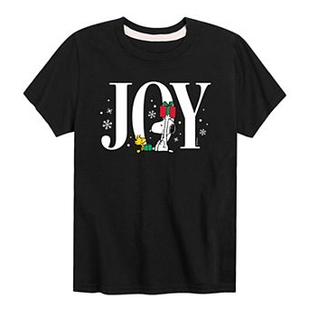 Boys 8-20 Peanuts Snoopy Woodstock Joy Graphic Tee