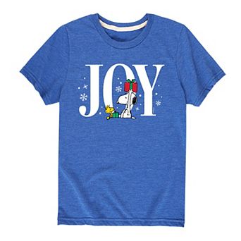 Boys 8-20 Peanuts Snoopy Woodstock Joy Graphic Tee