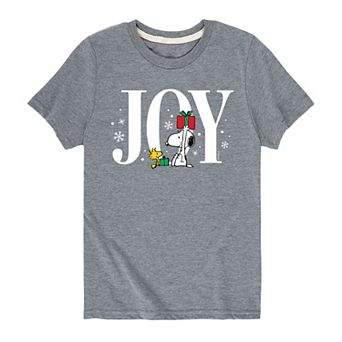 Boys 8-20 Peanuts Snoopy Woodstock Joy Graphic Tee