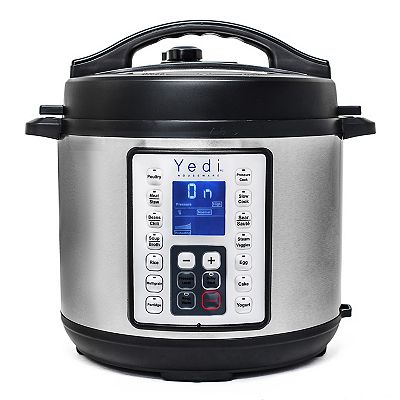 Yedi 9 in 1 Total Package 6 qt. Instant Programmable Pressure Cooker