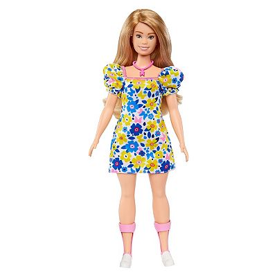 barbie fashionista yellow dress Sustainable denim dress | Ella Denim Dress - Sun Stone main image 1