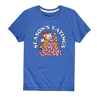 Boys 8-20 Garfield Seasons Eatings Graphic Tee