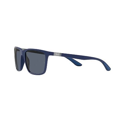 Men's Ray-Ban 0RB4385 58mm Rectangle Polarized Sunglasses