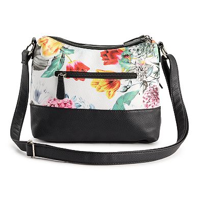Stone & Co. Irene Floral Leather Hobo Bag