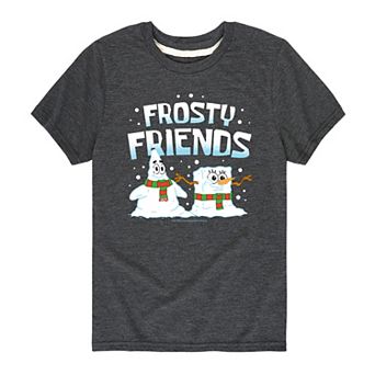 Boys 8-20 SpongeBob Frosty Friends Tee
