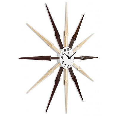 Infinity Instruments Celeste Sunburst Wall Clock