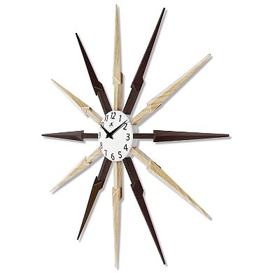 Infinity Instruments Celeste Sunburst Wall Clock