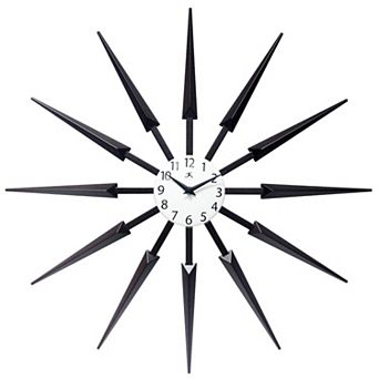 Infinity Instruments Celeste Sunburst Wall Clock