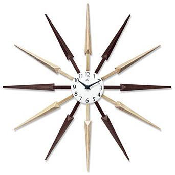 Infinity Instruments Celeste Sunburst Wall Clock