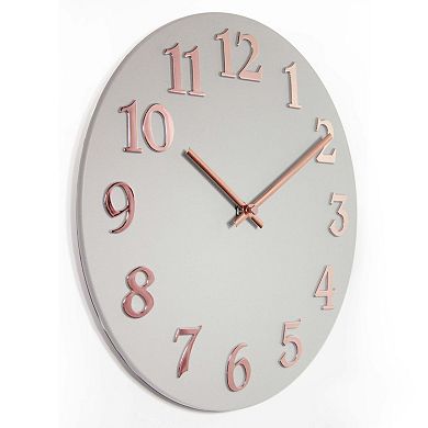 Infinity Instruments Vogue Round Wall Clock