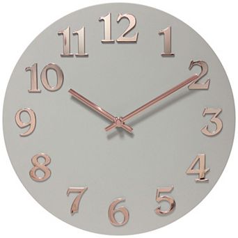 Infinity Instruments Vogue Round Wall Clock
