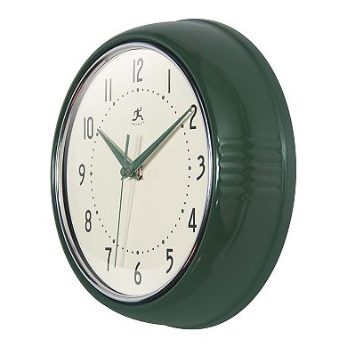 Infinity Instruments Retro Round Wall Clock