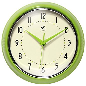 Infinity Instruments Vintage Round Wall Clock