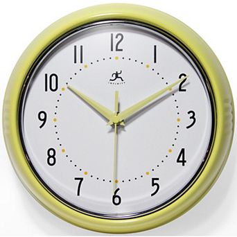 Infinity Instruments Vintage Round Wall Clock