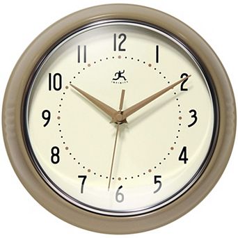 Infinity Instruments Vintage Round Wall Clock