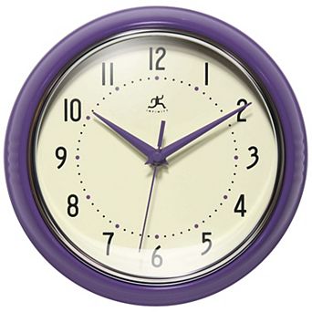 Infinity Instruments Vintage Round Wall Clock