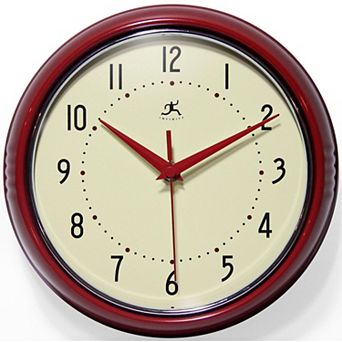 Infinity Instruments Vintage Round Wall Clock