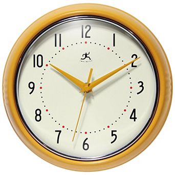 Infinity Instruments Vintage Round Wall Clock