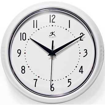 Infinity Instruments Vintage Round Wall Clock