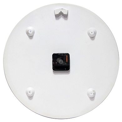 Infinity Instruments Fleur Outdoor Round Wall Clock