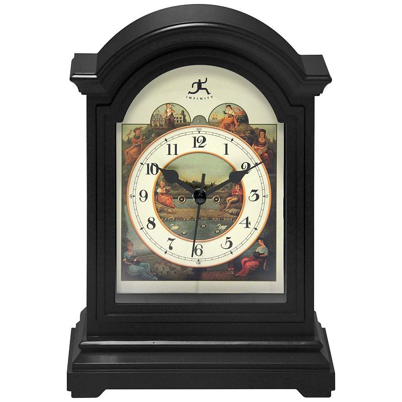 AcuRite 9-in. Indoor/Outdoor Double-Sided Hanging Clock with 360