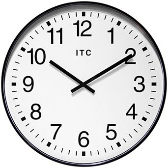 Infinity Instruments ITC Round Wall Clock