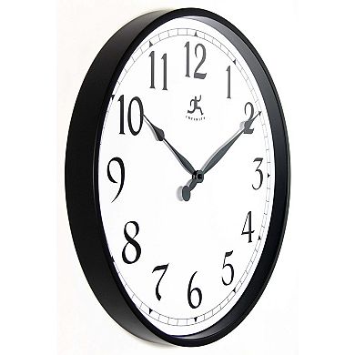 Infinity Instruments Office Round Wall Clock