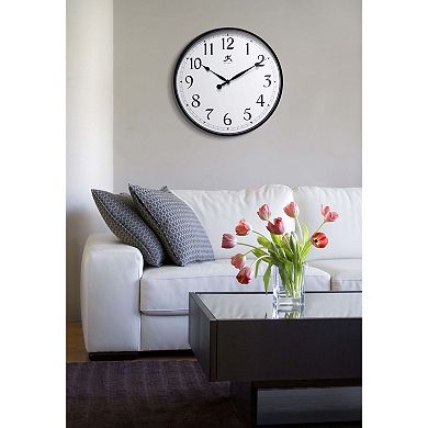 Infinity Instruments Office 18 in. Round Wall Clock