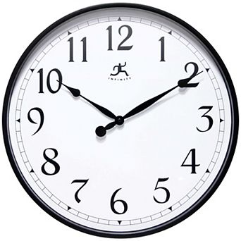 Infinity Instruments Office 18 in Round Wall Clock