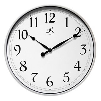 Infinity Instruments Office 18 in Round Wall Clock