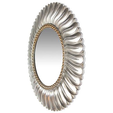 Infinity Instruments Marseille Round Wall Mirror