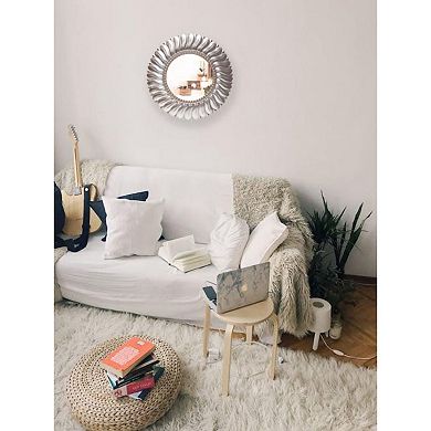 Infinity Instruments Marseille Round Wall Mirror