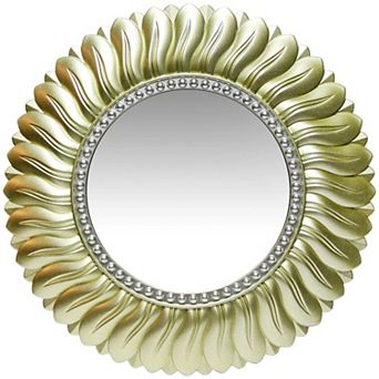 Infinity Instruments Marseille Round Wall Mirror
