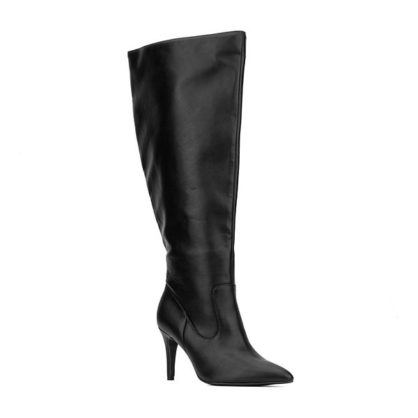 Fashion to Figure Lisette Women's Extra Wide Calf Knee-High Boots